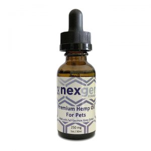 nexgen CBD oil for pets - 1oz 250mg
